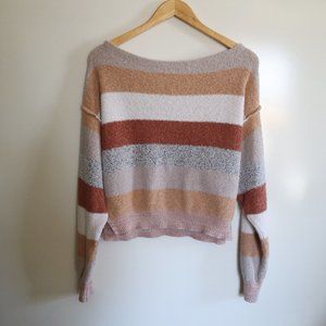 Stripped long sleeve shirt